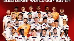 Estados Unidos dio a conocer su lista de 26 jugadores para disputar la Copa del Mundo de Qatar 2022. Pulisic, Reyna y Aaronson la lideran. Pepi, fuera.