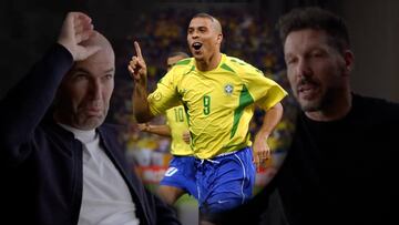 Zidane y Simeone opinan sobre Ronaldo en el documental 'The Phenomenon'.