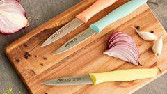 Los cuchillos mondadores Arcos Nova son los más vendidos para cortar frutas y verduras