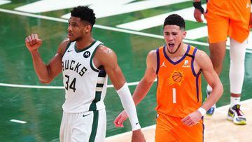 The Phoenix Suns head back home after letting a 2-0 series lead slip to the Milwaukee Bucks in the NBA Finals. Tip off is set for 9 pm ET from Fiserv Forum.
