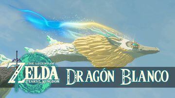 the legend of zelda tears of the kingdom nintendo switch guia dragon blanco ruta como farmear