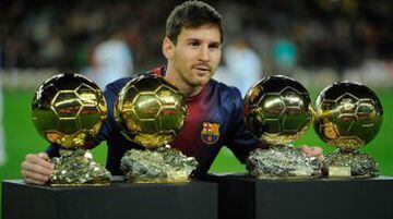 The changing faces of Leo Messi