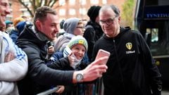 LONDON, ENGLAND - JANUARY 06:  Marcelo Bielsa, Manager of of Leeds United poses for a photo ahead of the FA Cup Third Round match between Queens Park Rangers and Leeds United at Loftus Road on January 6, 2019 in London, United Kingdom. (Photo by Justin Setterfield/Getty Images)