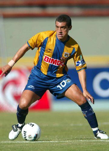 Llegó a México en 1996 con el Necaxa. En la Copa Libertadores 2002, reforzó al América.