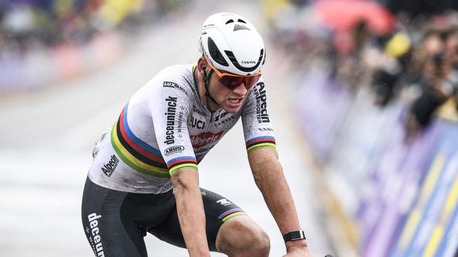 “¿Es una broma?”: Van der Poel estalla contra la chicane de la París-Roubaix