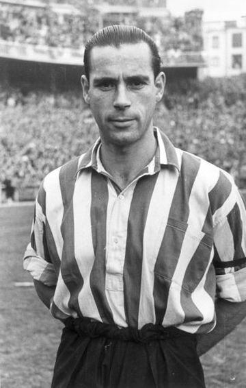 Jose Luis Panizo, jugador del Athletic, jugó 79 partidos de Copa y anotó 37 goles en la competición.