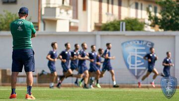 El Empoli, de la Serie A, confirma seis contagios por covid en su equipo