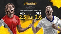 AFC Ajax vs. Olympique de Marsella: horario, TV, estadísticas, clasificación y pronósticos