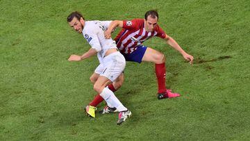 Gareth Bale y Diego God&iacute;n.