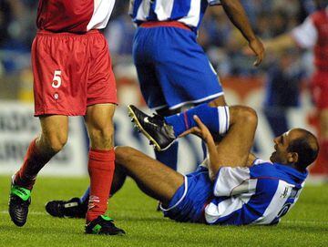 La entrada de Giovanella a Manuel Pablo en un partido entre el Celta y el Deportivo de la Coruña en la temporada 2001-2002 es de las más recordadas en el imaginario del fútbol español. El jugador deportivista se fracturó la tibia y el peroné y estuvo apartado de los terrenos de juego nueve meses.