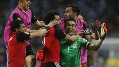 Egipto, finalista de la Copa de África tras ganar en los penaltis