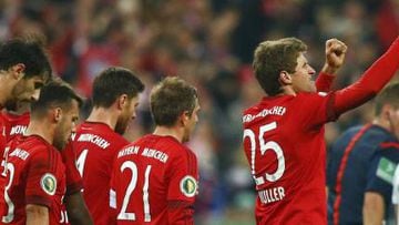 Bayern Munich vence a Werder Bremen con este gol de Mulller