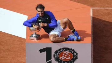 Nadal suma 15 Grand Slam; pasa a Sampras y Federer, a tres