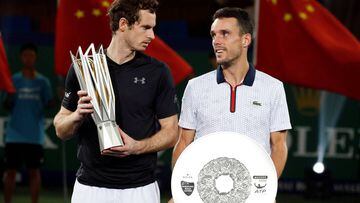 Murray celebró su sexto trofeo de la temporada en Shanghai