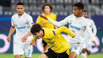 Wilmar Barrios, exigido en derrota del Zenit ante Dortmund