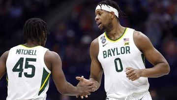 Follow all the action live online from Indianapolis&rsquo; Lucas Oil Stadium as the Baylor Bears play the Houston Cougars in the first Final Four semi-final.