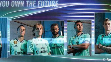 The club have presented their third strip along with Adidas, which has been inspired by innovation and technology behind the new Santiago Bernabéu with an intense green colour.