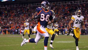 Demaryius Thomas pas&oacute; las primeras ocho temporadas y media de su carrera como profesional en la NFL con los Denver Broncos y gan&oacute; el Super Bowl 50.