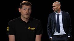 Casillas desvela al técnico al que le recuerda Zidane