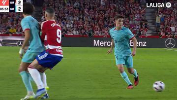 Así fue el gol polémico de Sergi Roberto para empate del Barça