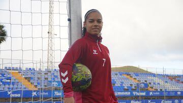 Gisela Robledo, jugadora del UD Granadilla Tenerife e internacional con la selección de Colombia.