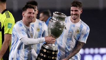 La Finalísima entre Argentina e Italia será el 1 de junio