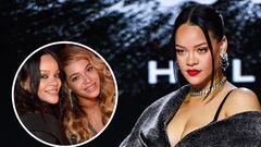 Rihanna se presenta este 12 de febrero en el Halftime Show del Super Bowl LVII. La cantante admitió inspirarse en Beyoncé para su presentación.