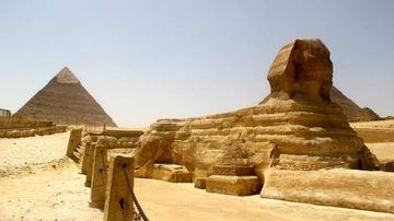 Las pirámides y la esfinge son unos de los grandes atractivos de Egipto