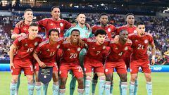 Selección Colombia en el amistoso ante Alemania