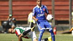 Benjam&iacute;n Vidal se lesion&oacute; en el choque ante Palestino jugado en Santa Laura.