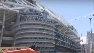 Así va el estadio Bernabéu: Las obras no se detienen