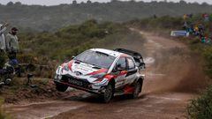 Neuville marca diferencias en el barro del WRC de Argentina