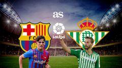 All the information you need to know on how and where to watch the LaLiga match between Barcelona and Betis at the Camp Nou stadium on Saturday.