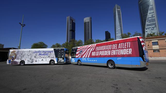 Atlético and Real Madrid to travel to the Wanda on public transport