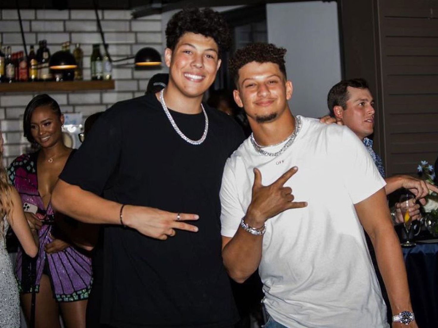 Patrick Mahomes' Younger Brother Jackson Accused of Forcibly