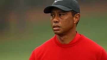 Tiger Woods back on the range – golf great hitting balls again