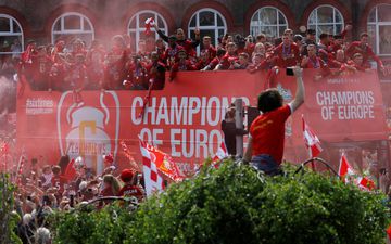 Liverpool's Champions League homecoming victory parade.