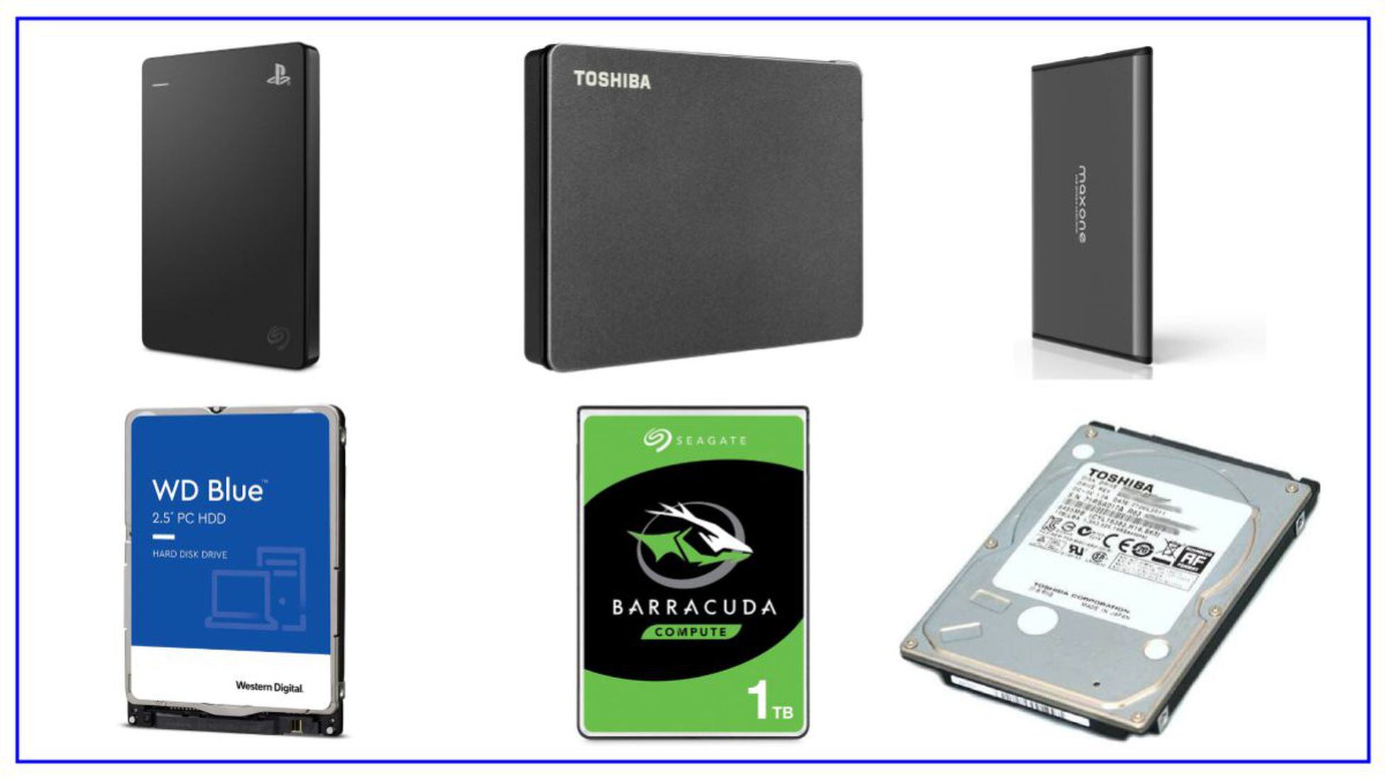 Los mejores discos duros externos internos la Playstation 4 de 500 GB 2 TB -