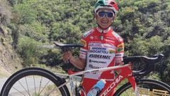El ciclista ecuatoriano Alexander Cepeda