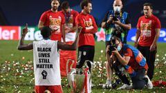 El defensor del Bayern M&uacute;nich no dej&oacute; pasar la oportunidad de volver a mostrar su apoyo para la lucha contra el racismo y la desigualdad racial.