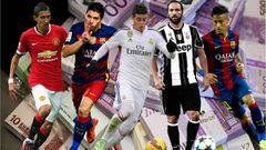 El XI latinoamericano más caro de la historia del fútbol