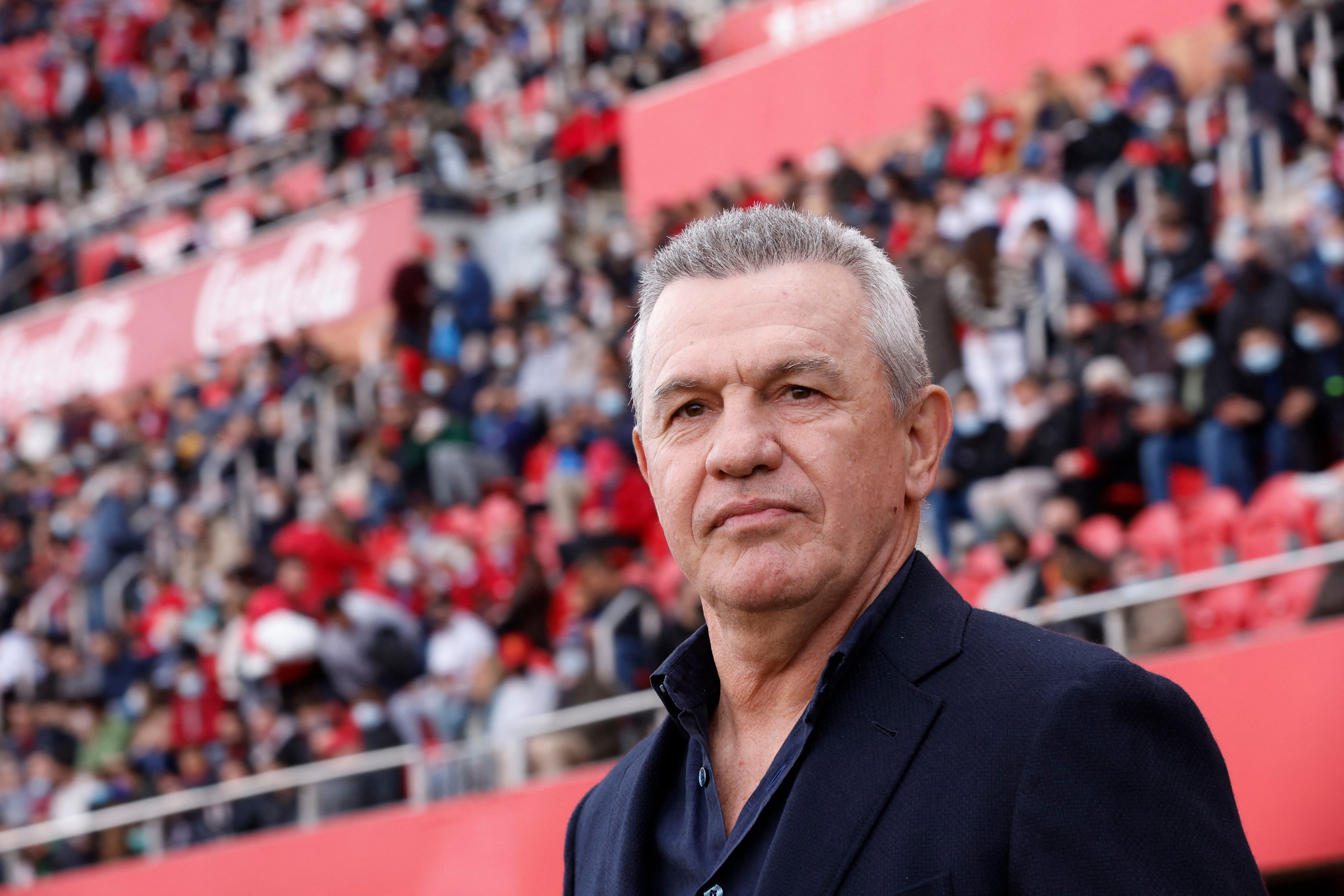  Mallorca coach Javier Aguirre before the match 