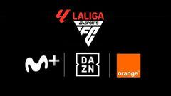 Cómo ver toda LaLiga EA Sports 2023/24: derechos de Dazn, Orange y Movistar