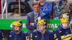 Michigan Wolverines head coach Mel Pearson fired after investigation into 'improper conduct.'