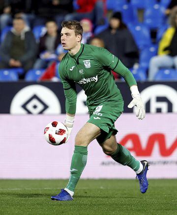 The Ukrainian keeper has rarely featured for Leganes despite claims that he is happy at Butarque and wants to remain with the side next season.