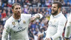 Ramos y Nacho alcanzar&aacute;n cifras redondas con el Madrid en Pamplona.