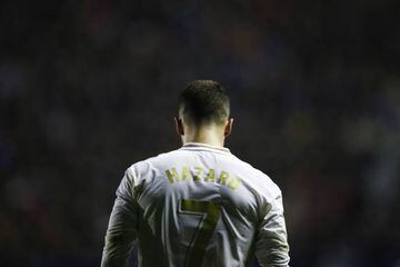Injury day | Eden Hazard of Real Madrid against Levante UD on 22 February 2020 in Valencia, Spain.