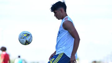 Luis Quintero, feliz con la Selección Colombia