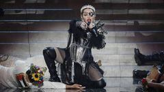 Madonna durante su actuaci&oacute;n en el Festival de Eurovisi&oacute;n 2019.