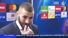 ¿Qué es el Madrid para Benzema?
Mira a la camiseta y deja una frase que va a emocionar